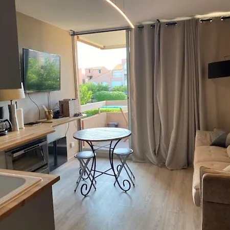 Joli Balcon Piscine Parking Prive パラヴァ・レ・フロ